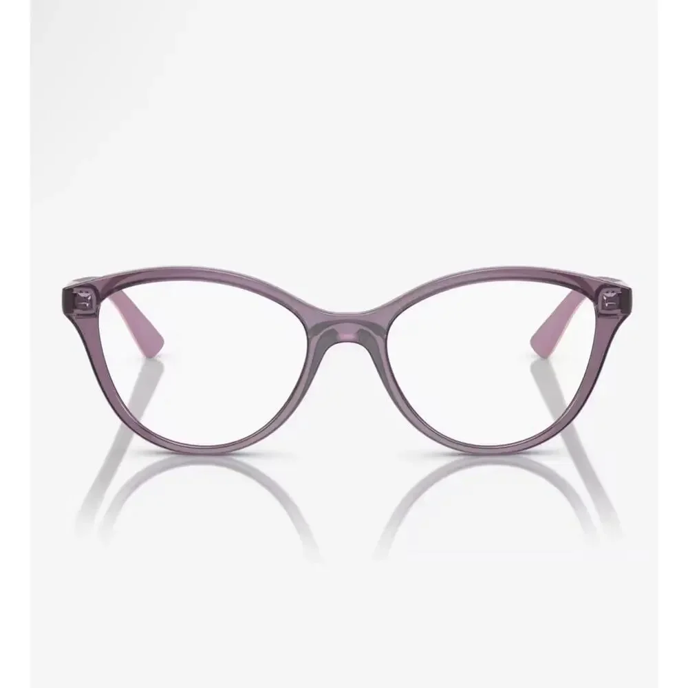 VOGUE Kids VY2019 Sophisticated Transparent Violet Acetate Frame 48 16 125 NEW